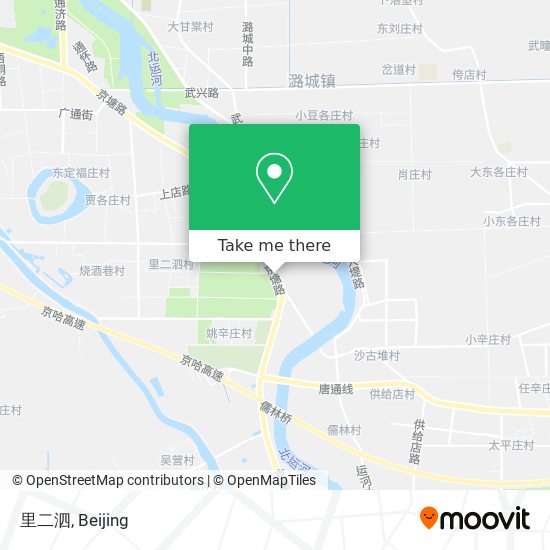 里二泗 map