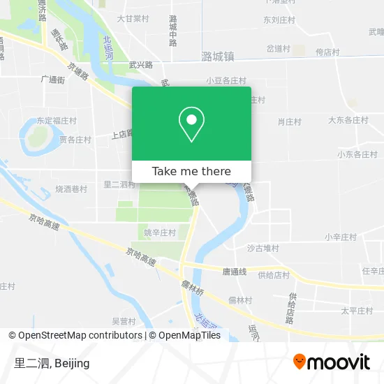 里二泗 map