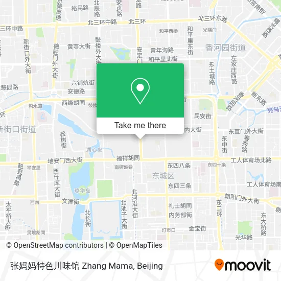 张妈妈特色川味馆 Zhang Mama map