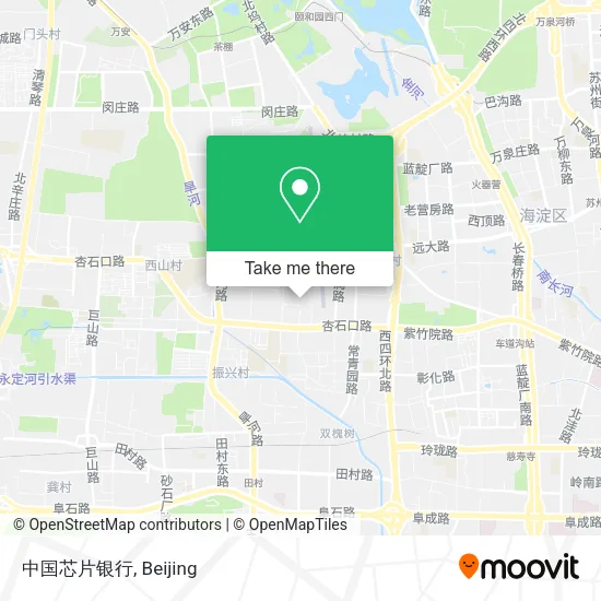 中国芯片银行 map