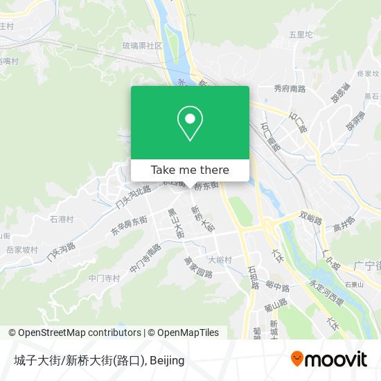 城子大街/新桥大街(路口) map