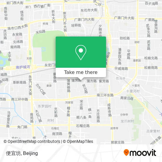 便宜坊 map