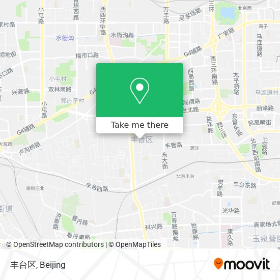 丰台区 map