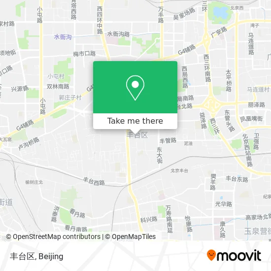 丰台区 map