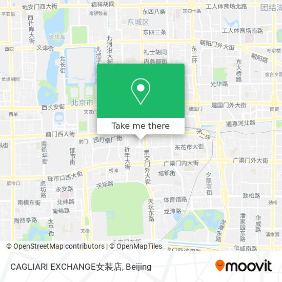 CAGLIARI EXCHANGE女装店 map