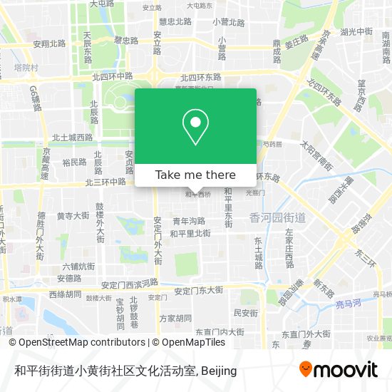 和平街街道小黄街社区文化活动室 map