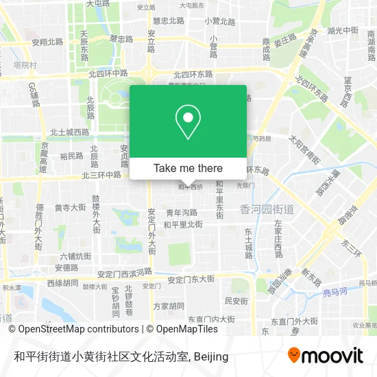 和平街街道小黄街社区文化活动室 map