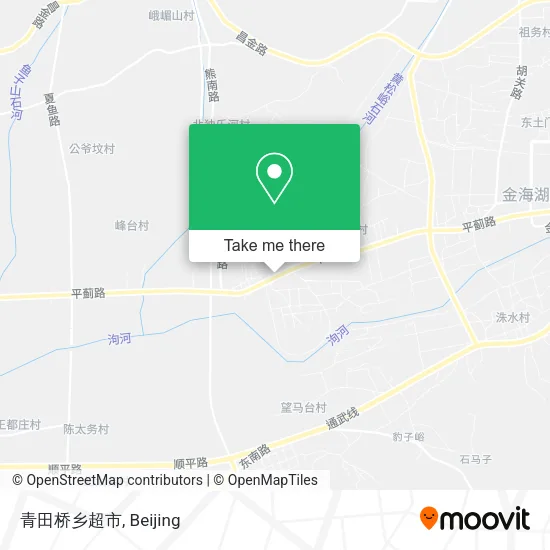 青田桥乡超市 map