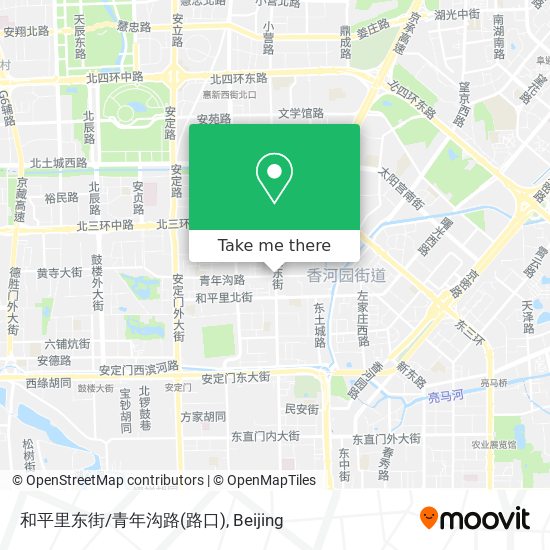 和平里东街/青年沟路(路口) map