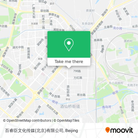 百睿臣文化传媒(北京)有限公司 map