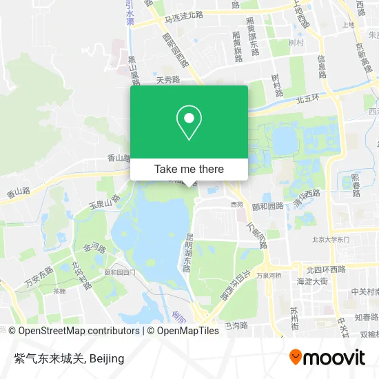 紫气东来城关 map