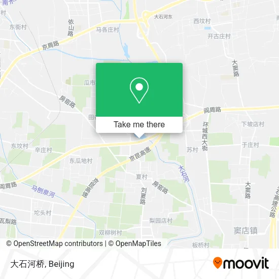 大石河桥 map