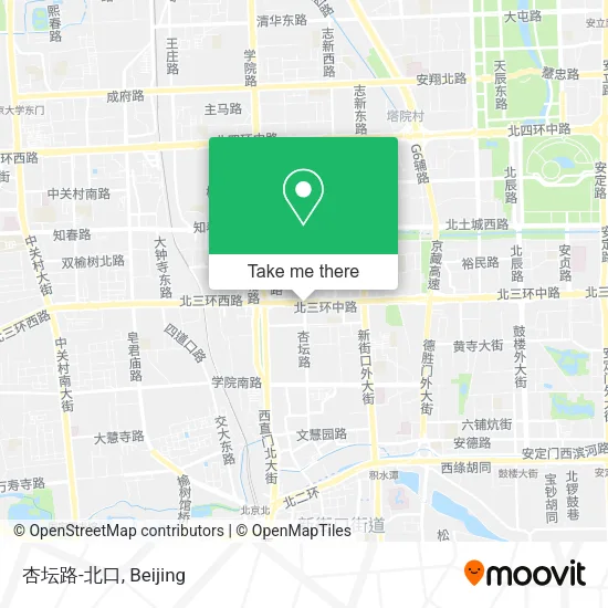 杏坛路-北口 map