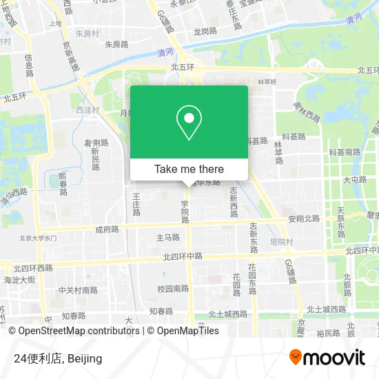 24便利店 map