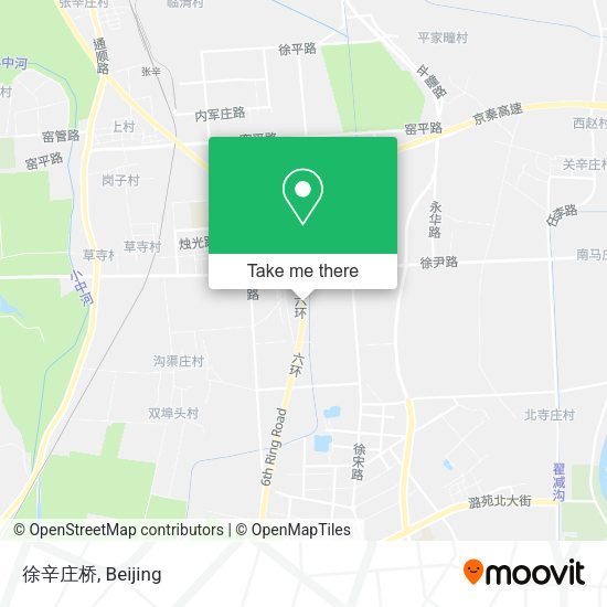 徐辛庄桥 map