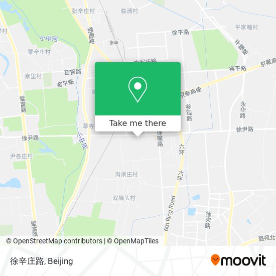 徐辛庄路 map