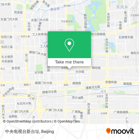 中央电视台新台址 map