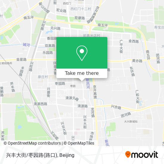 兴丰大街/枣园路(路口) map