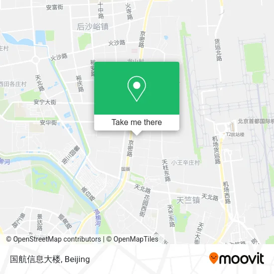 国航信息大楼 map