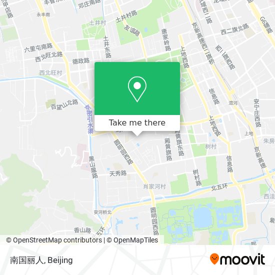 南国丽人 map