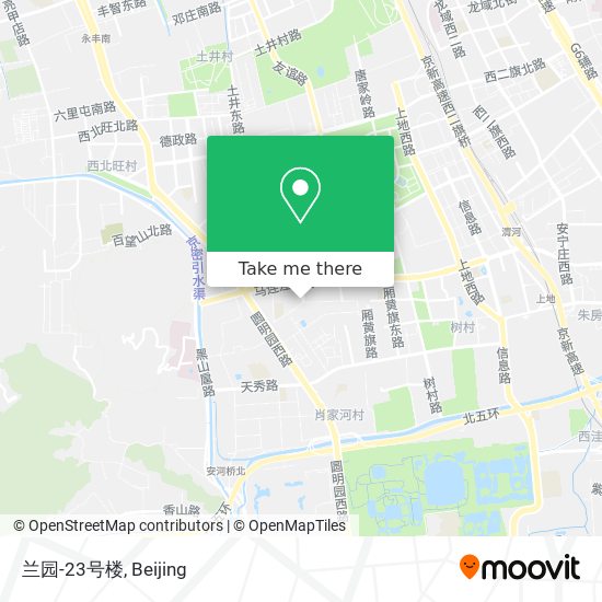 兰园-23号楼 map