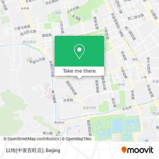 以纯(中发百旺店) map