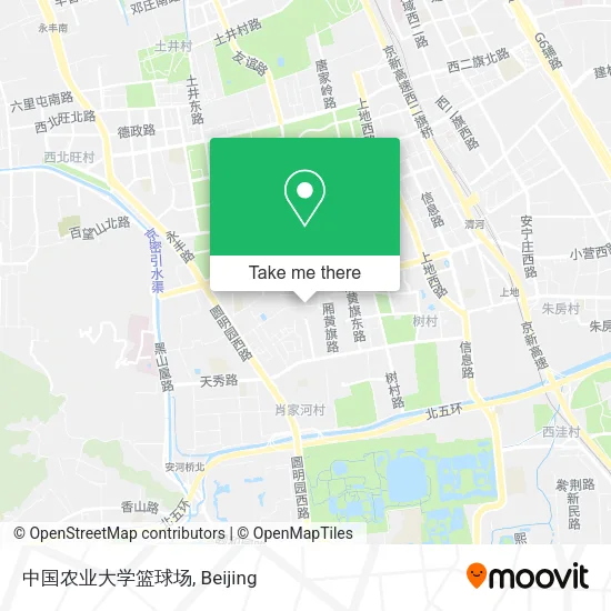中国农业大学篮球场 map