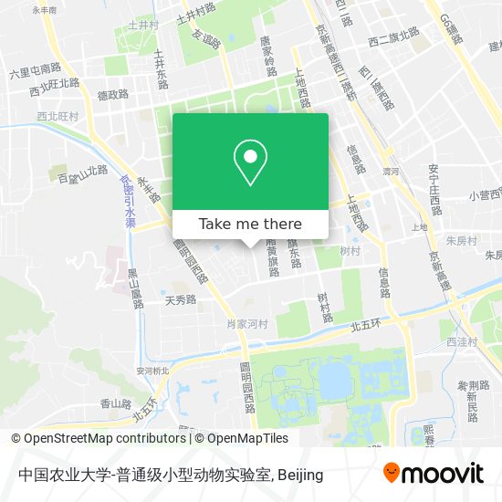 中国农业大学-普通级小型动物实验室 map