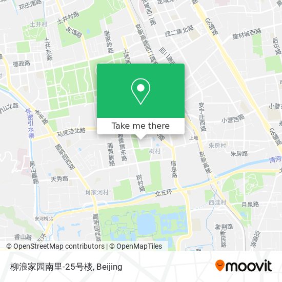 柳浪家园南里-25号楼 map