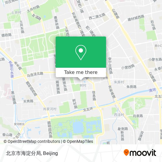 北京市海淀分局 map