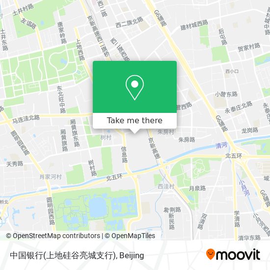 中国银行(上地硅谷亮城支行) map