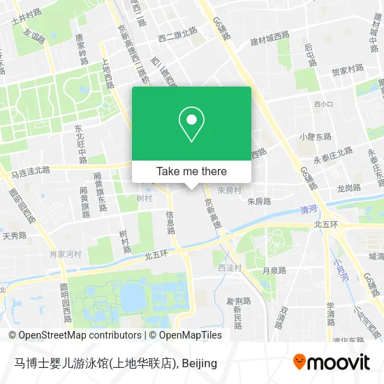 马博士婴儿游泳馆(上地华联店) map