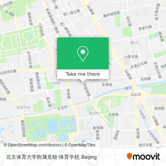北京体育大学附属党校-体育学校 map