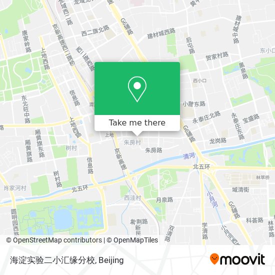 海淀实验二小汇缘分校 map