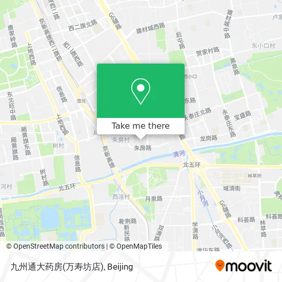 九州通大药房(万寿坊店) map