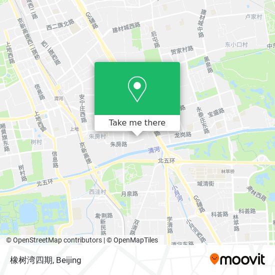 橡树湾四期 map