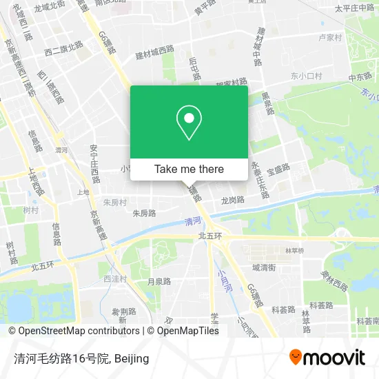 清河毛纺路16号院 map