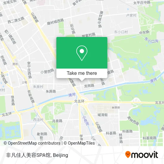 非凡佳人美容SPA馆 map