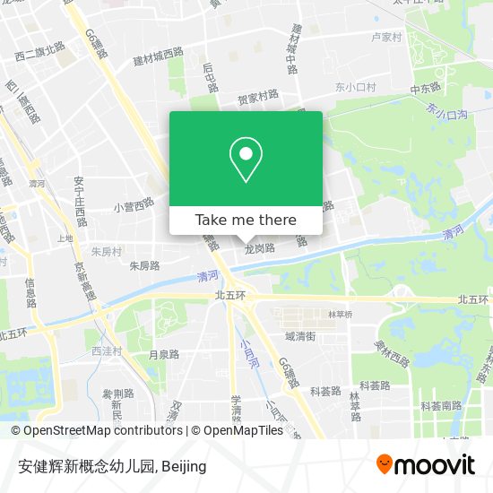 安健辉新概念幼儿园 map