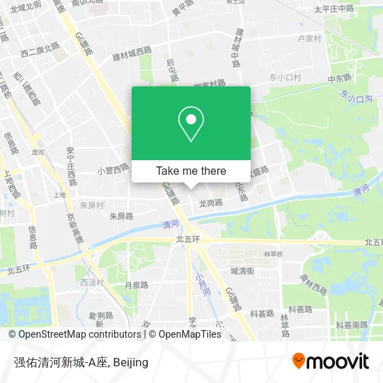 强佑清河新城-A座 map