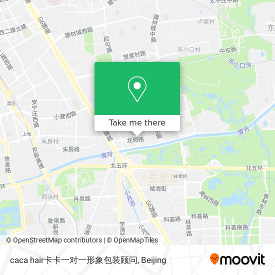 caca hair卡卡一对一形象包装顾问 map