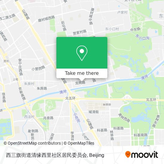 西三旗街道清缘西里社区居民委员会 map