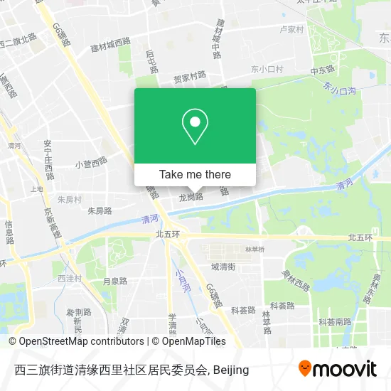 西三旗街道清缘西里社区居民委员会 map