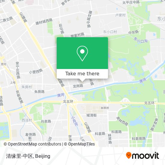清缘里-中区 map