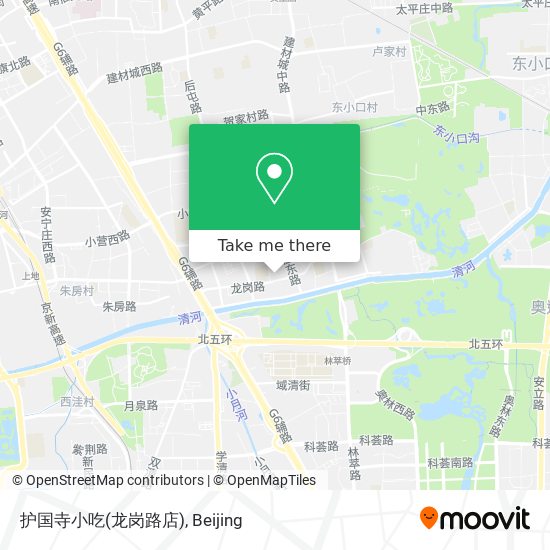 护国寺小吃(龙岗路店) map