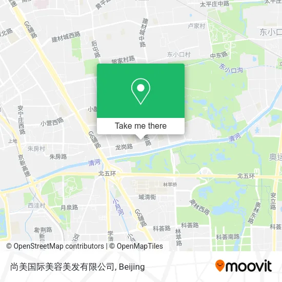 尚美国际美容美发有限公司 map