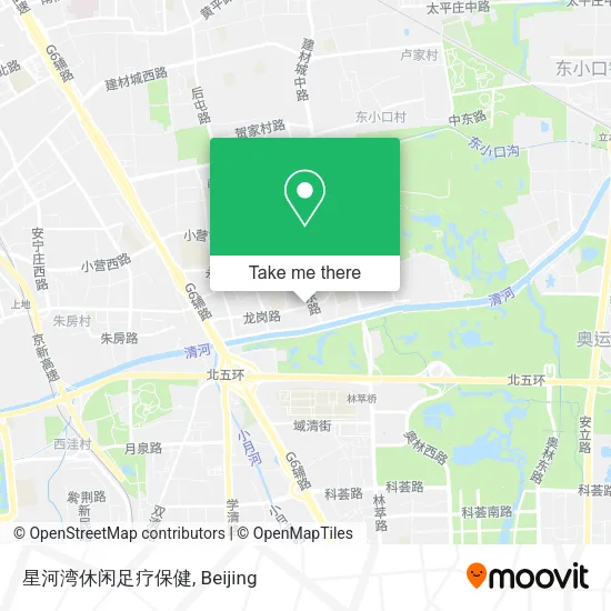 星河湾休闲足疗保健 map