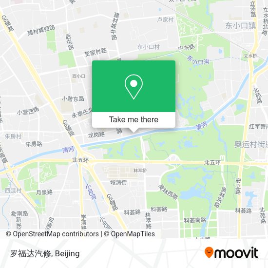 罗福达汽修 map