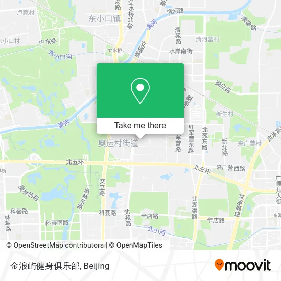 金浪屿健身俱乐部 map