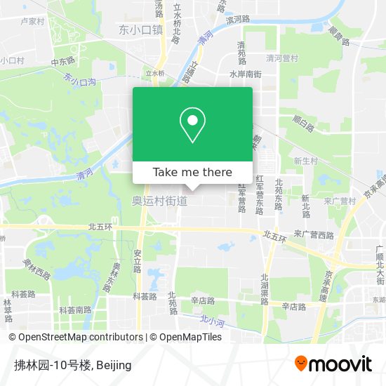 拂林园-10号楼 map